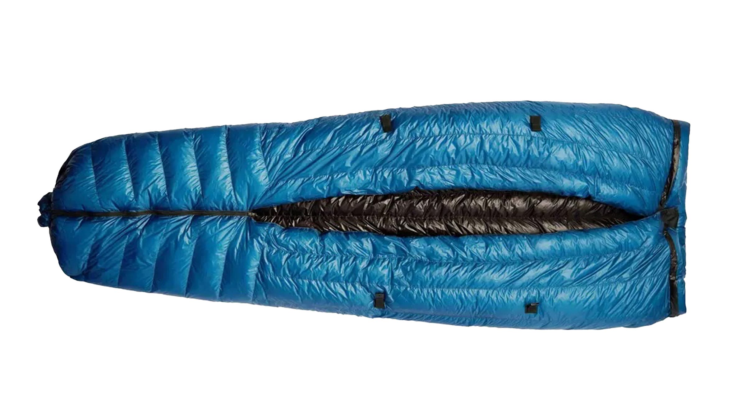 Neve Gear Waratah blue sleeping quilt on white background